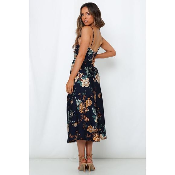 Hello Molly Navy Floral Maxi Dress - Picture 3 of 11